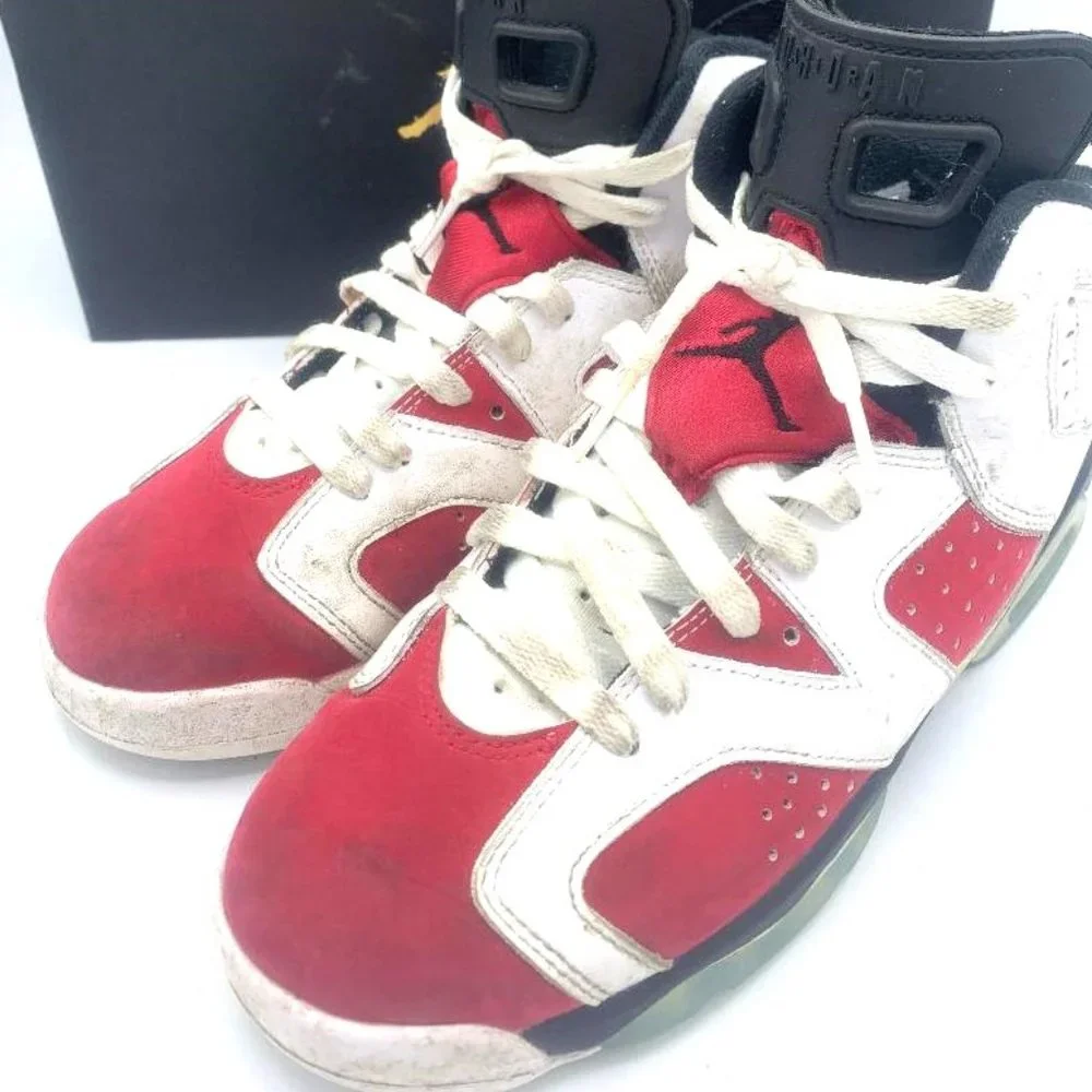 Air Jordan 6 Retro 'Carmine' (2014) WOMENS - Size8 - 384664 160 - Picture 2 of 9